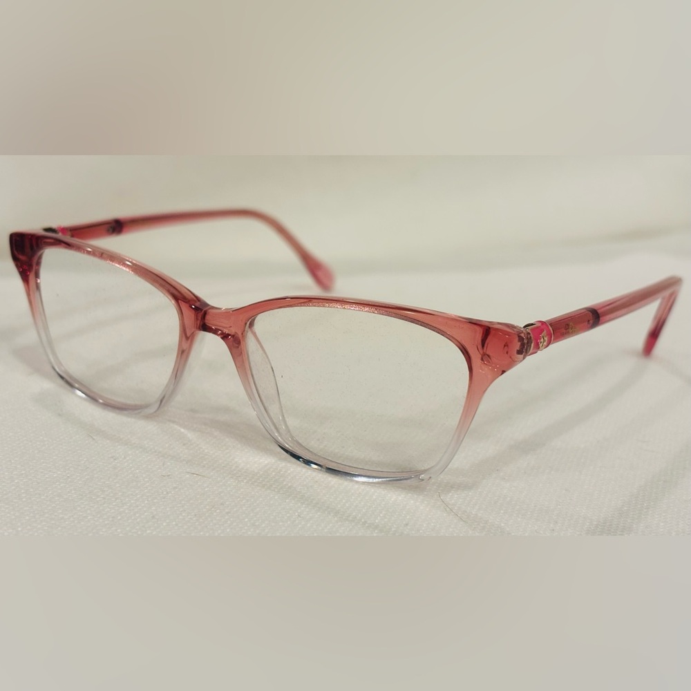 LILLY PULITZER Girl's Essie Pink Ombre Eye Glasses Kids